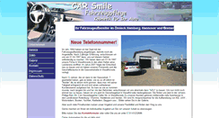 Desktop Screenshot of car-smile.de