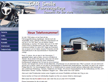 Tablet Screenshot of car-smile.de